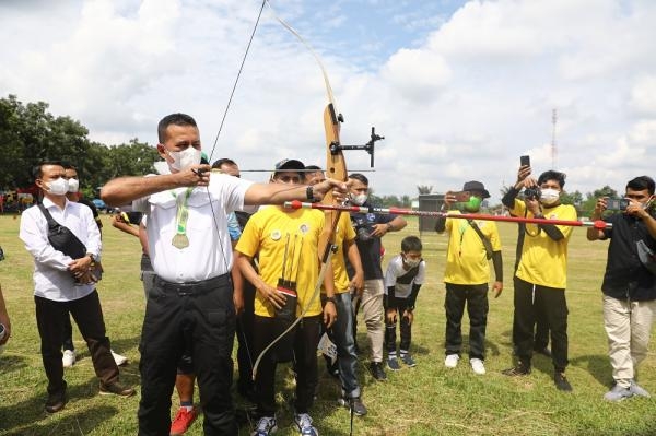  Wagub Musa Rajekshah Buka Pertandingan Archery Championship CircutII Sumut